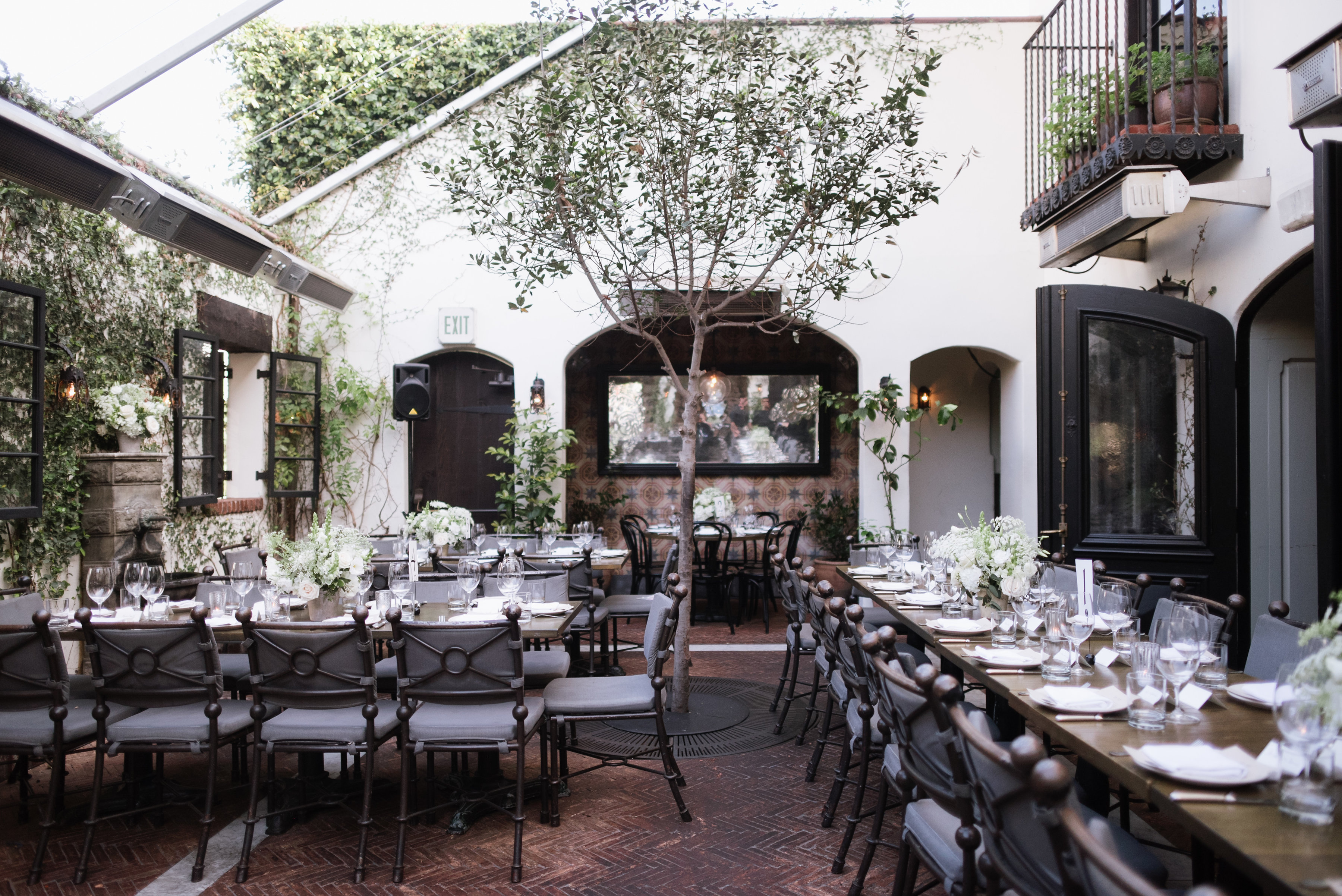 a.o.c. patio wedding